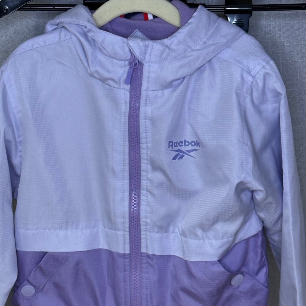 Reebok - Girls - Front Zip Hooded Jacket - Size 5/6